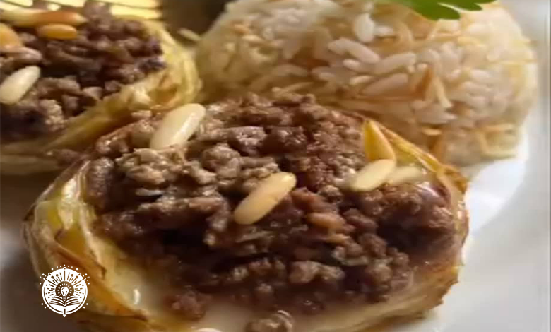 طريقة عمل ارضي شوكي باللحم 1 طريقة عمل ارضي شوكي باللحم