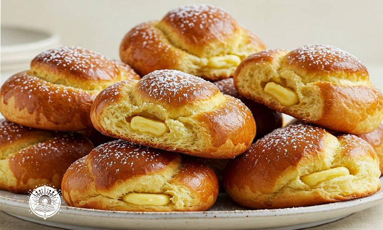 طريقة عمل فطائر البريوش للقهوة 2 طريقة عمل فطائر البريوش