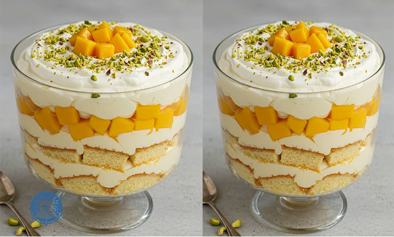 طريقة عمل ترايفل المانجو 2 طريقة عمل ترايفل المانجو