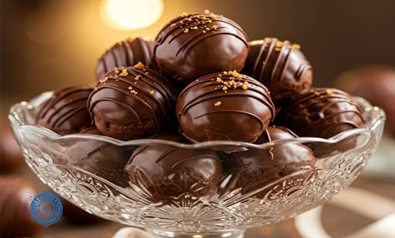 طريقة عمل كرات الشوكولاتة من بقايا الكيك