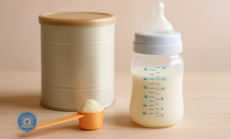 أنواع حليب الرضع: دليل شامل لاختيار التحضير الآمن والمناسبV