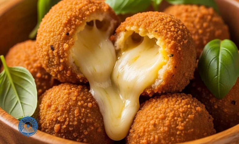 استخدام القلاية الهوائية في المطبخ المنزلي - الدليل الشامل 6 كرات اللحم بالجبن الشهية في القلاية الهوائية